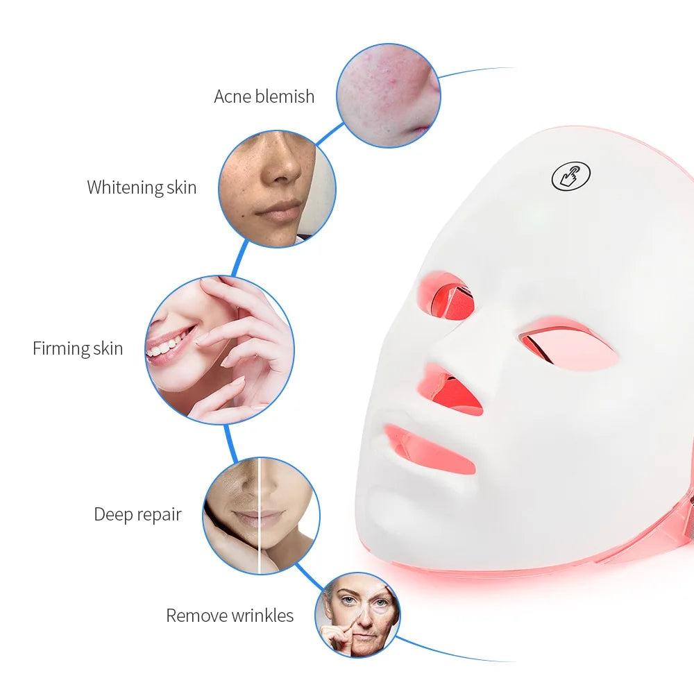 My World Of Beauty™  Rechargeable Facial LED Mask 7