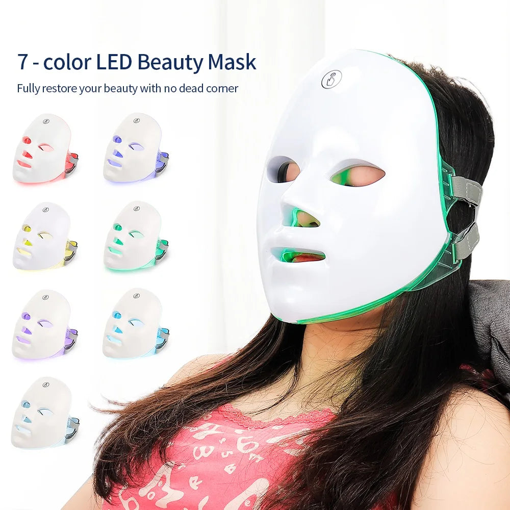My World Of Beauty™  Rechargeable Facial LED Mask 7