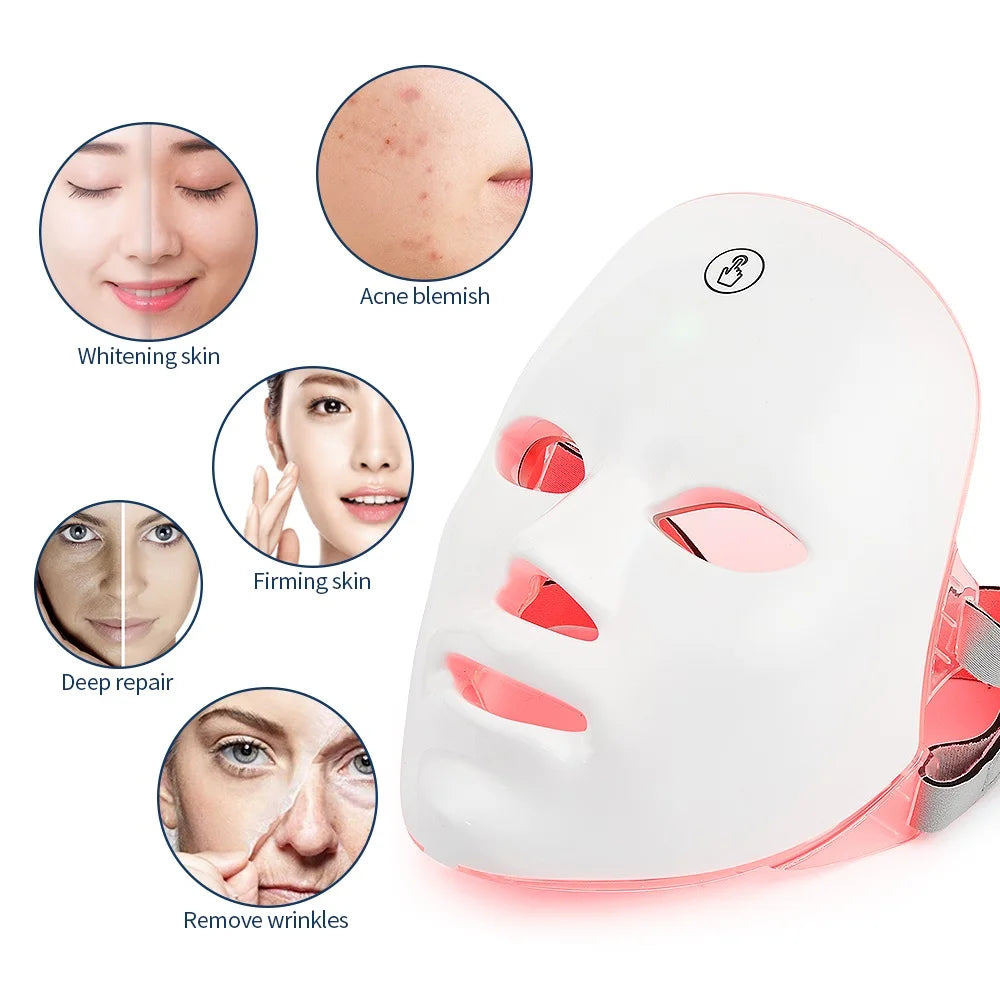 My World Of Beauty™  Rechargeable Facial LED Mask 7
